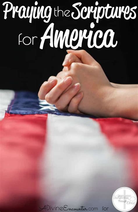 Praying The Scriptures For The United States Of America Prayers For