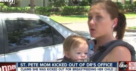 Breastfeeding In Public Mom Kicked Out Of Doctors Office For Nursing