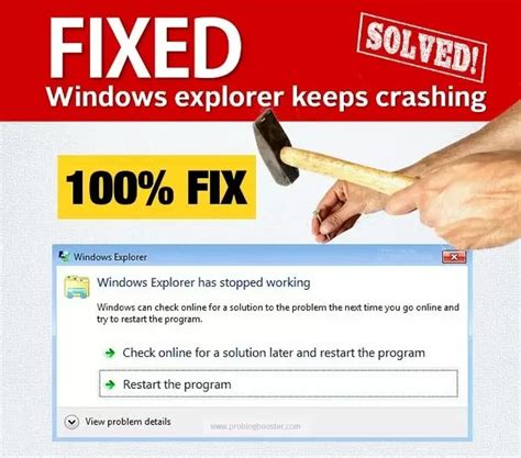 8 ways to fix windows explorer exe keeps crashing and stopped working in windows 10 8 7 xp
