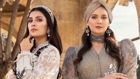 Ertugruls Aslihan Hatun And Ayeza Khan Look Fabulous In Latest Picture