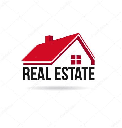 Red House Real Estate Image Vector Icon Premium Vector In Adobe