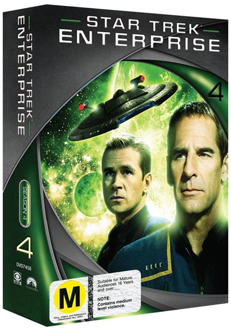 Star Trek Enterprise Season 4 Dvd Region 4 Free Shipping
