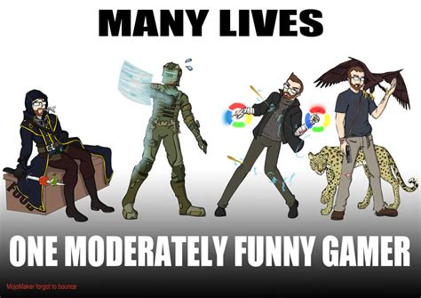 Many Lives One Moderately Funny Gamer By Gyzra On Deviantart
