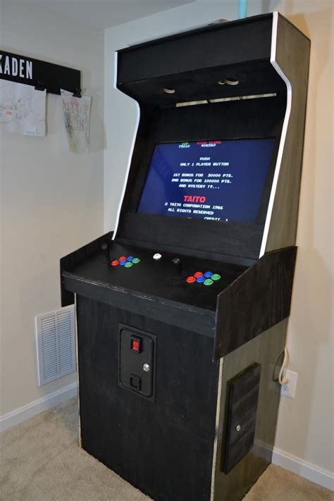 How To Build A Custom Arcade Machine Arcade Diy Arcade Cabinet Arcade Machine