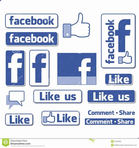 Like Us On Facebook Vector At Collection Of Like Us