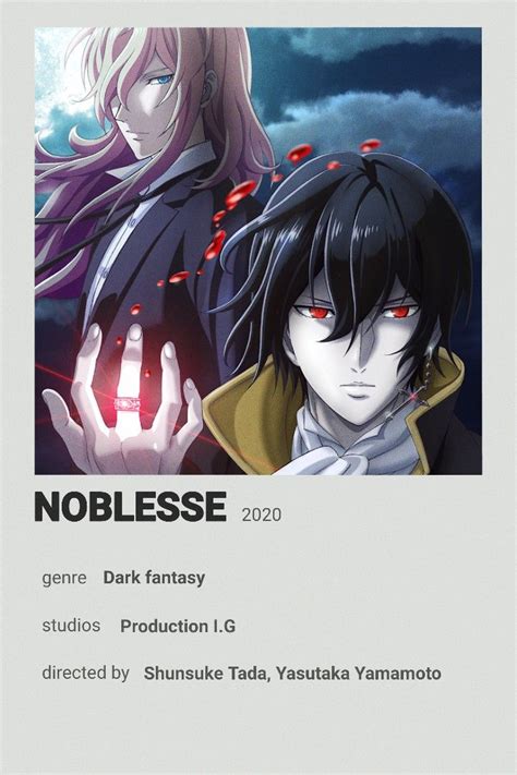 Dive Into The World Of Noblesse Anime