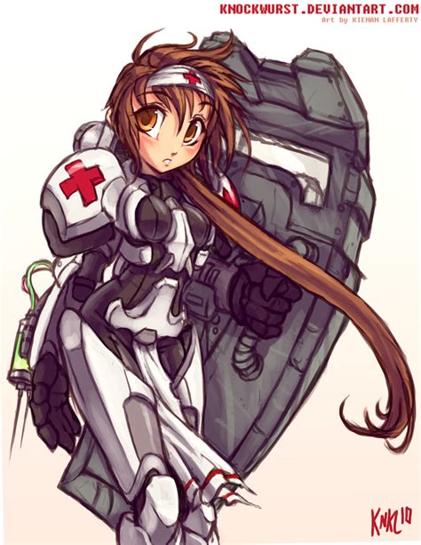 Terran Medic Girl By Knkl On Deviantart