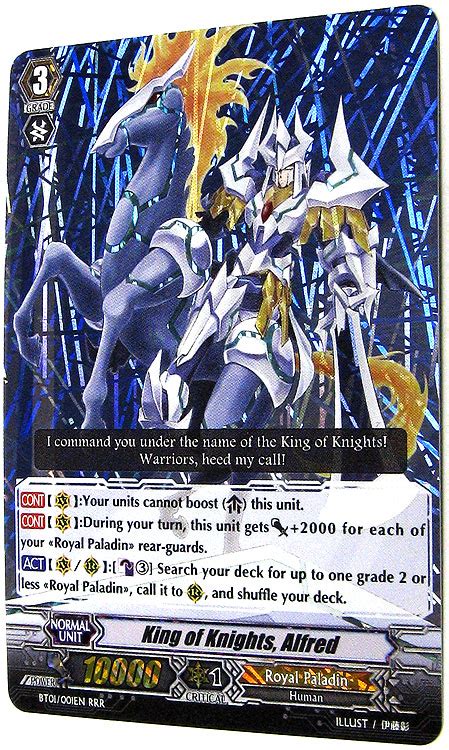 We did not find results for: King of Knights, Alfred - CardFight Vanguard - Power Cards - a photo on Flickriver