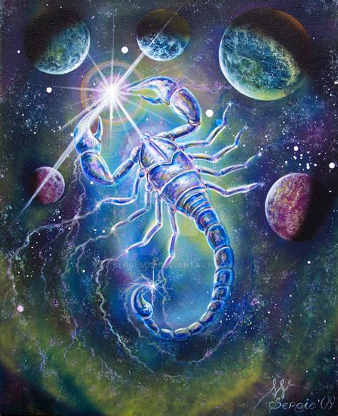 Zodiac Sign Of Scorpio By Sergem73 On Deviantart