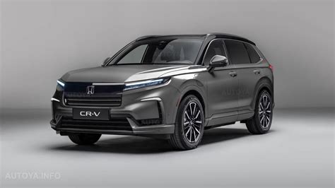 Refreshed 2025 Honda Cr V Crossover Spills Cgi Beans In A Mix Of Ritzy