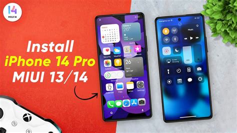 😱install Iphone 14 Pro Max Theme On Miui 121314 Ios 16 Stable Miui