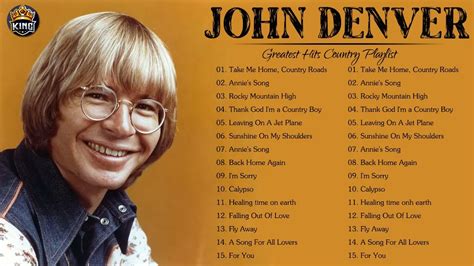 John Denver Greatest Hits Best Songs Of John Denver John Denver