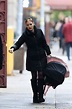 jessica chastain and gian luca passi steps out with their newborn ...