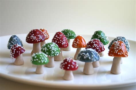 Edible Chocolate Filled Toadstools