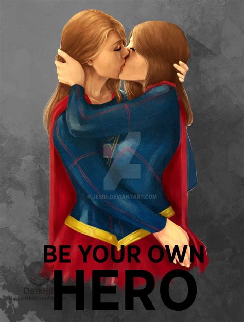 Commission Supergirl By Jesi15 Supergirl Lesbians Kissing Kissing Girl