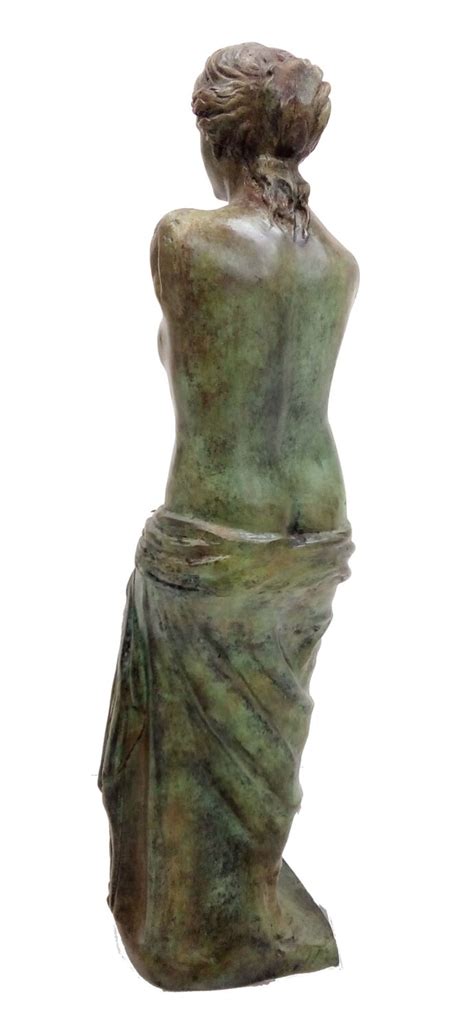 Aphrodite De Milos Grand Bronze Sculpture Déesse Vénus De Milo Etsy