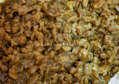 Daging sapi bumbu kecap cabai hijau sudah selesai dibuat. Resep DAGING KECAP buat ISI BAKPAO oleh Xander's Kitchen ...