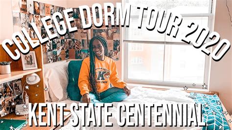 College Dorm Tour 2020 Kent State University Centennial Courts Joanna Georges Youtube