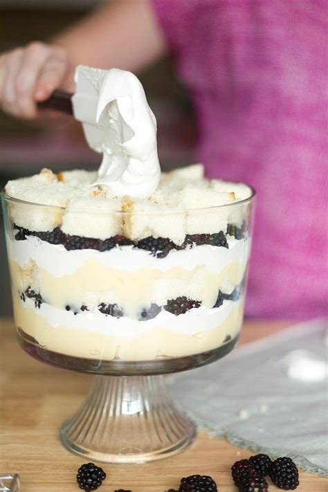 This super cute easter trifle dessert literally takes just a few minutes to make and will be a hit with both kids as well as adults. Blackberry Cheesecake Trifle | Recipe (With images) | Breakfast dessert recipes, Yummy food ...