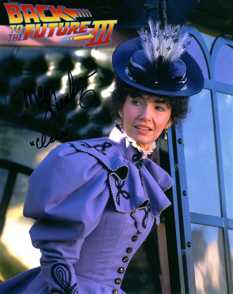 Mary Steenburgen Signed Photo Back To The Future Part III