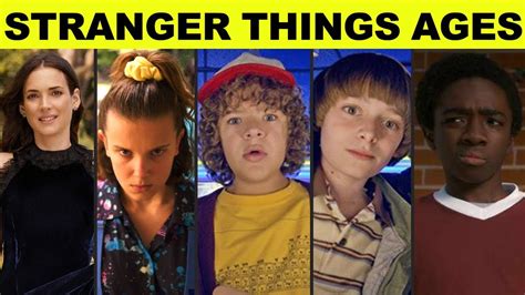 stranger things cast ages youtube