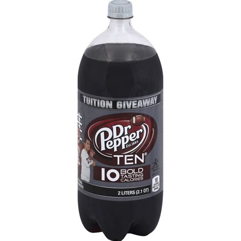 Dr Pepper Ten 2 L Bottle Cola Festival Foods Shopping