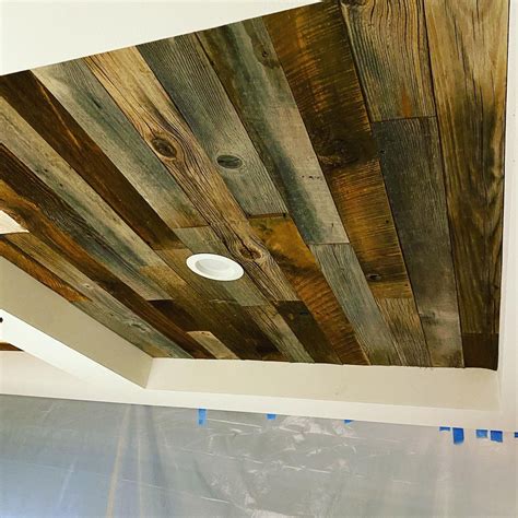 Barnwood Ceiling Real Barnwood Not From Fences For Sale In Fontana