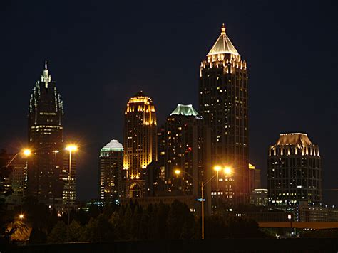 Atlanta Georgia Skyline ~ Atlanta Skyline Wallpapers Wallpaperlist