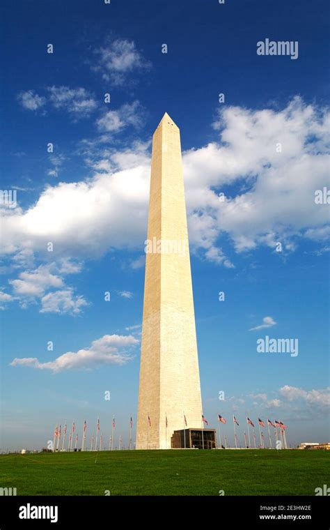 Washington Monument In Washington Dc Usa The Obelisk Stands In Memory