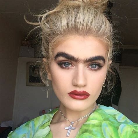 Instagram Post By Sophia Hadjipanteli ☠️ • Jun 9 2018 At 1058am Utc Bushy Eyebrows Sophia