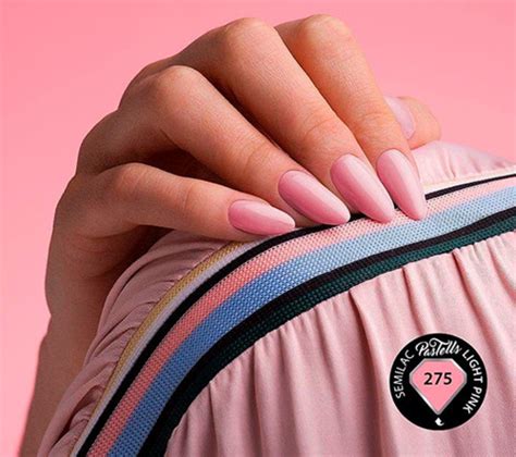 Cute Baby Pink Almond Nails Ideas in 2019