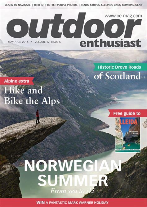 What to buy a photography enthusiast. Outdoor Enthusiast magazine Magazine - Get your Digital ...