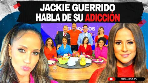 Jackie Guerrido HABLA en Despierta América de la adicción que sufría y