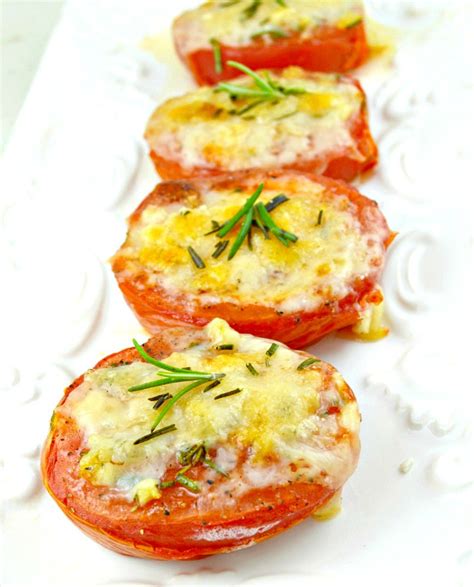 Cheesy Baked Tomatoes Gonna Want Seconds
