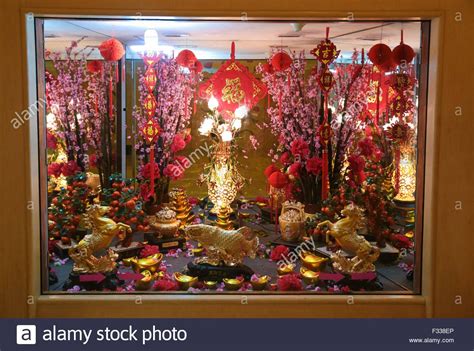 The kite is believed to have originated in china. Chinese New Year decoration in a window display at Genting Highland Stock Photo: 87968350 - A ...