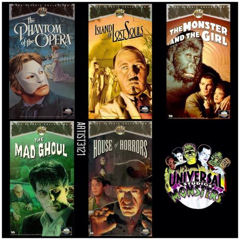 Universal Monsters Classic Collection Vhs Series Part Eight