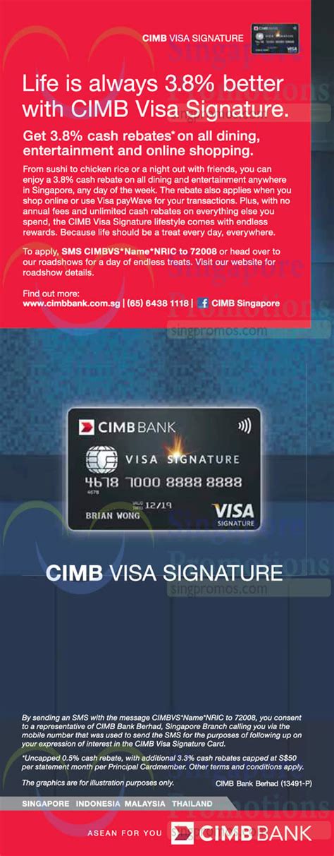 Consumers Credit Union Visa Signature Cash Rebate