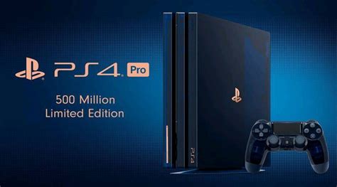 Sony Playstation 4 Pro 2tb Limited Edition 500 Million Special Edition