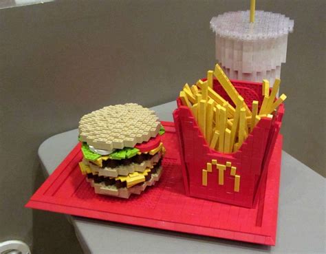 Gallery 1428350349 Lego Burger Fries Animal Gourmet