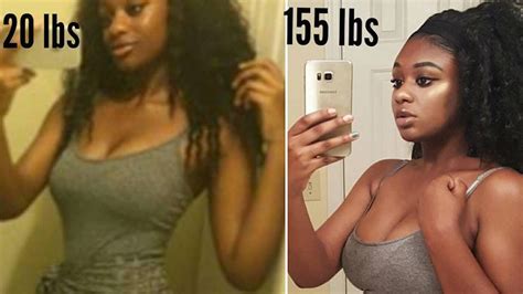 This Womans Before And After Photos Celebrate Her 35 Pound Weight Gain