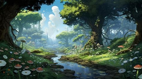 Page 51 Anime Forest Background Images Free Download On Freepik