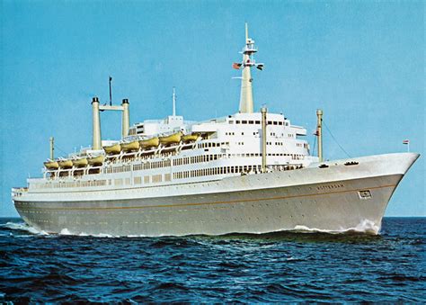 Ss Rotterdam V Part 1 Construction To Maiden Voyage Sep 1959