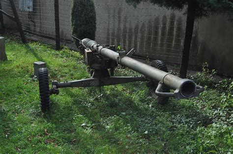Czk Vz 59 Vz 59a 82mm Bezzákluzový Kanon Czechoslovakia