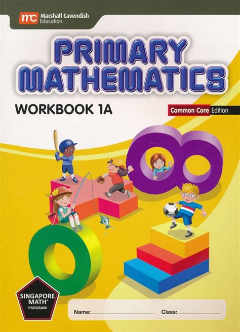 Singapore Math Grade1 Primary Math Textbook 1a And 1b Workbook 1a And 1