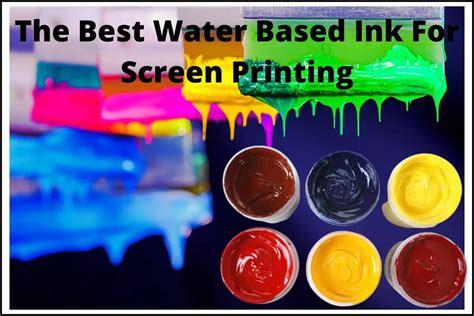 The Best Water Based Ink For Screen Printing Batik Institute