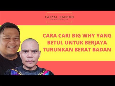 Mula berdiet untuk mengurangkan berat badan mahupun ingin meningkatkan tahap kesihatan semamangnya sesuatu yang wajar tetapi agak susah pada setiap sudut. Cara Cari Big Why yang betul turunkan berat badan - YouTube