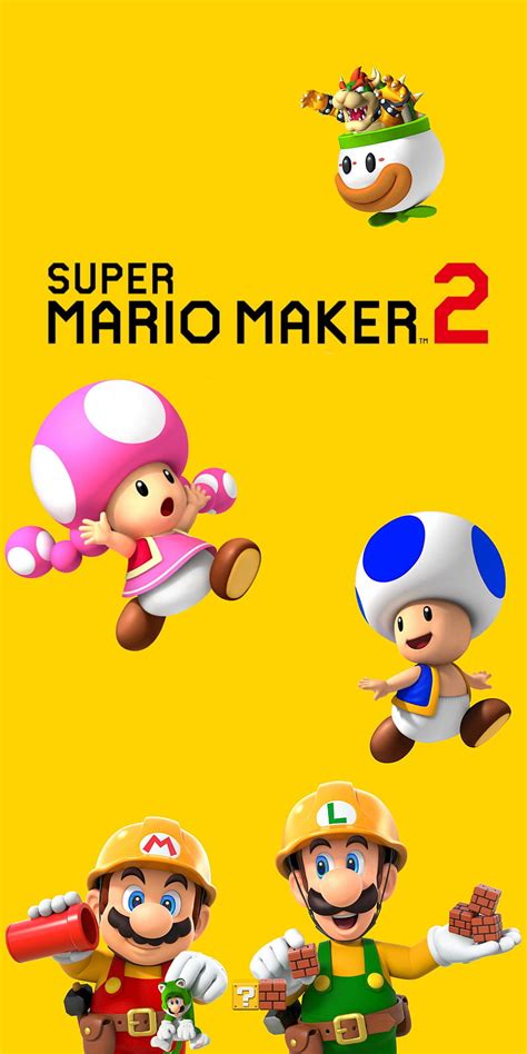 Super Mario Maker 2 Nintendo Sandbox Sequel Super Mario Maker Hd