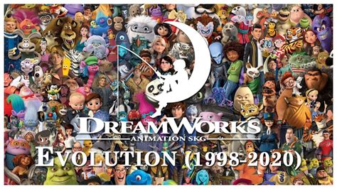 Dreamworks Animation Evolution 1998 2022 Youtube