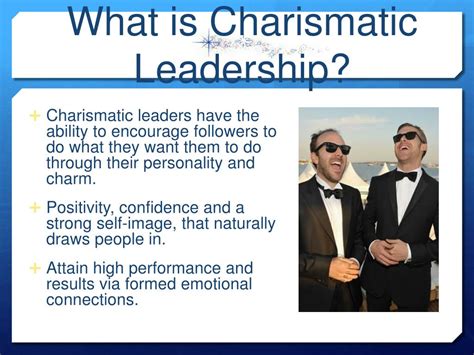 Ppt Charismatic Leadership Powerpoint Presentation Free Download
