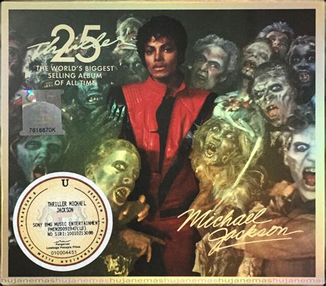 Thriller 25th Anniversary Edition Alternate Cover Remaster By